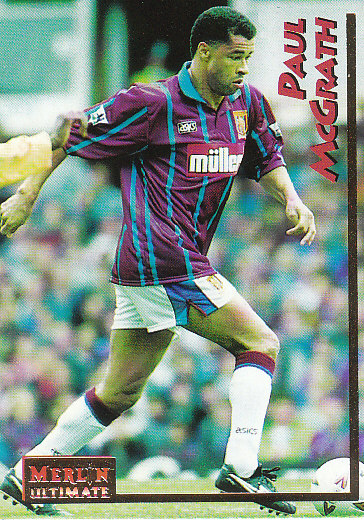 Paul McGrath Aston Villa 1995/96 Merlin Ultimate #15